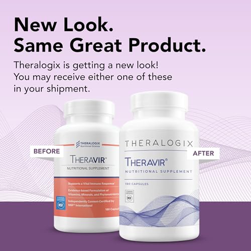Theralogix Theravir Immune Support Supplement - 90-Day Supply - Immune Support Sup Theralogix uk supplements