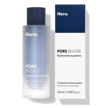 Hero Cosmetics Pore Release Blackhead Clearing Solution - Exfoliating Toner Featuring BHA HERO COSMETICS uk supplements