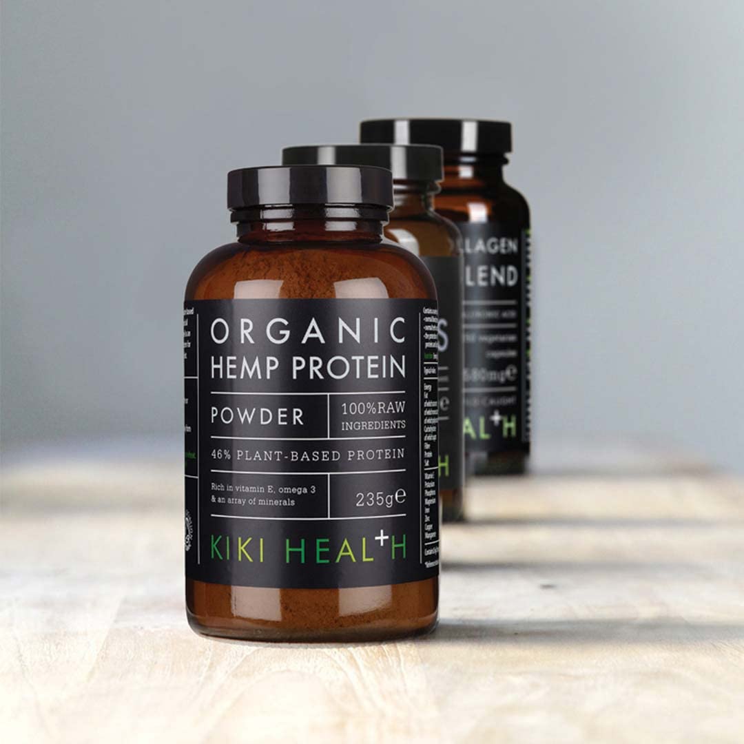 KIKI Health - Organic Hemp Protein - Plant-Based Protein Powder - Rich in Magnesium and Omega 3 KIKI HEALTH uk supplements