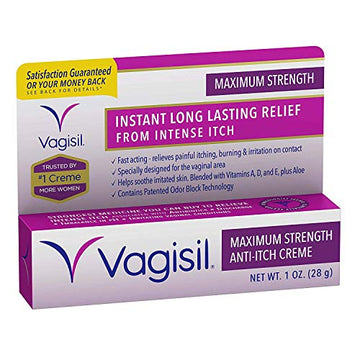 Vagisil Maximum Strength Anti-Itch Creme 1 oz Pack of 3) Vagisil uk supplements
