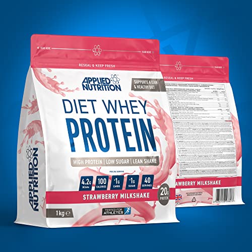 Applied Nutrition Diet Whey - High Protein Powder Supplement, Low Carb & Sugar Applied Nutrition uk supplements