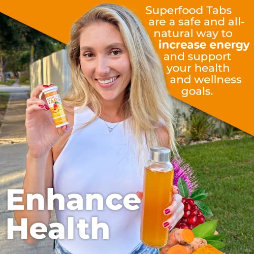 skinnytabs Superfood Tabs Detox Cleanse Drink - Fizzy Nutrition Supplement skinnytabs uk supplements