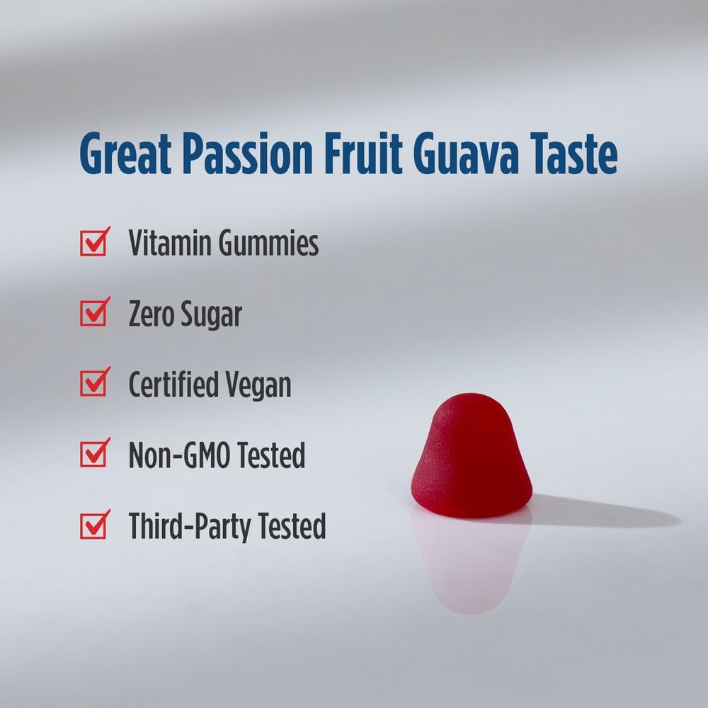 Nordic Naturals Zero Sugar Vitamin B12 Gummies - 2000 mcg Vitamin B12 per Gummy, Passion Fruit Guava Flavor - 30 Gummies, Essential Nutrient Support for Energy Production and Brain Health, 30 Servings Nordic Naturals uk supplements