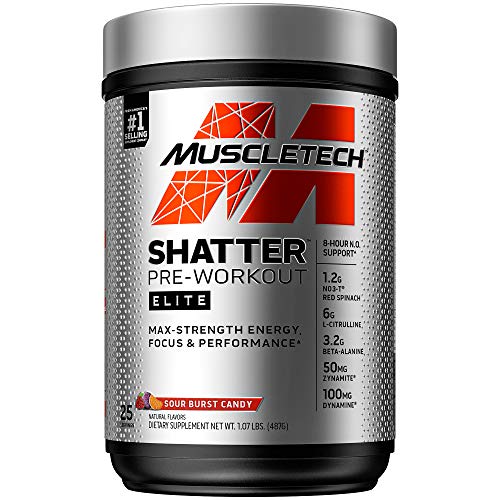 Pre Workout for Men & Women | MuscleTech Shatter Elite Pre-Workout | Preworkout MuscleTech uk supplements
