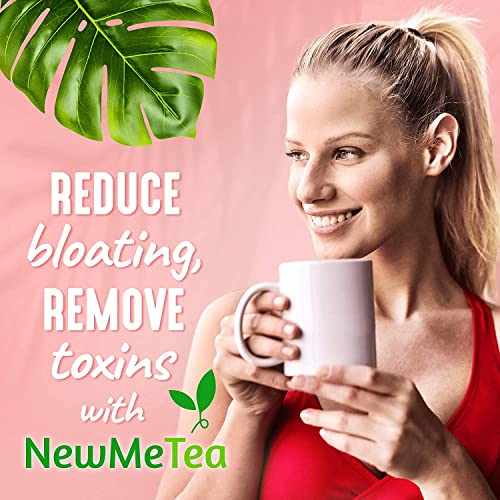 30 Day Detox Tea for Women & Men, All-Natural Herbal Teatox, Energy, Digestion NEWME uk supplements