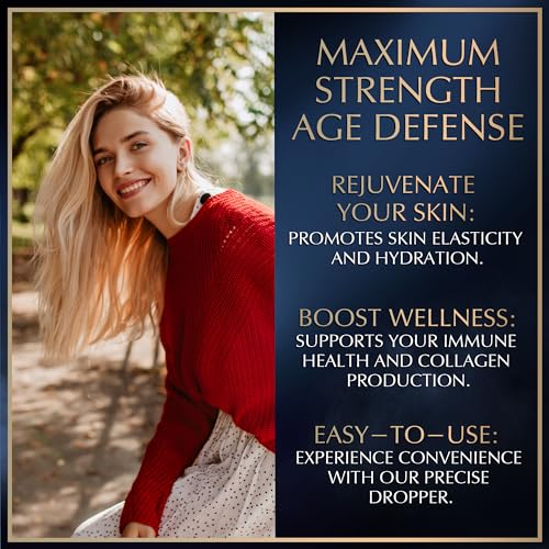 Liquid Collagen Peptides with Biotin and Lysine - Max Hair Skin and Nails Liquid Collagen Granions uk supplements