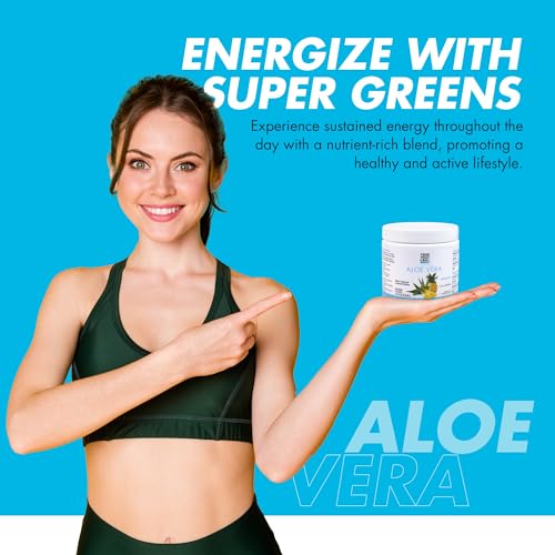 Yes You Can! Organic Aloe Vera Drink Mix - Super Greens Powder - Energy Drink Powder Yes You Can! uk supplements