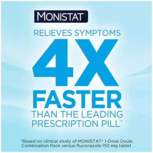 MONISTAT 1-Dose Yeast Infection Treatment, 1 Ovule Insert & External Itch Cream Monistat uk supplements