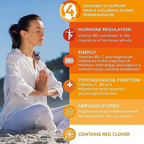 Health & Her Perimenopause Mind, Cognitive Function Support, Pre-Menopause Health and Her uk supplements