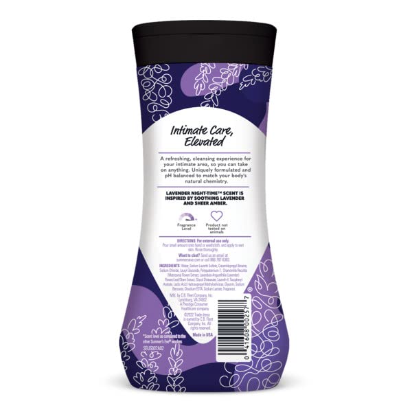 Summer's Eve Night-Time Cleansing Wash, Lavender, 12 Fl Oz (Pack of 3) Summer's Eve uk supplements