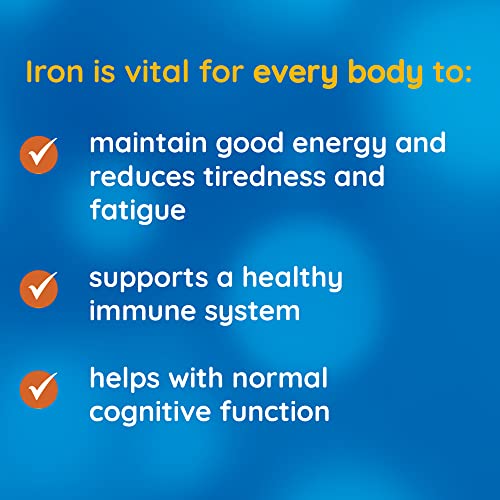 Spatone Natural Liquid Iron Supplement, Apple Flavour With Vitamin C (28 Sachets) Spatone uk supplements