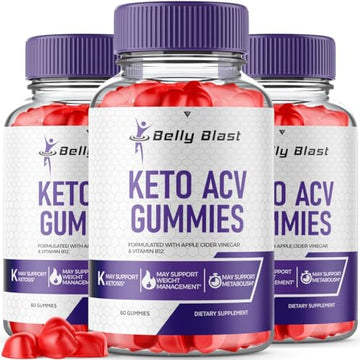 (3 Pack) Belly Blast Keto ACV Gummies, Belly Blast Keto + ACV Gummies Advanced Weight Fyvus uk supplements