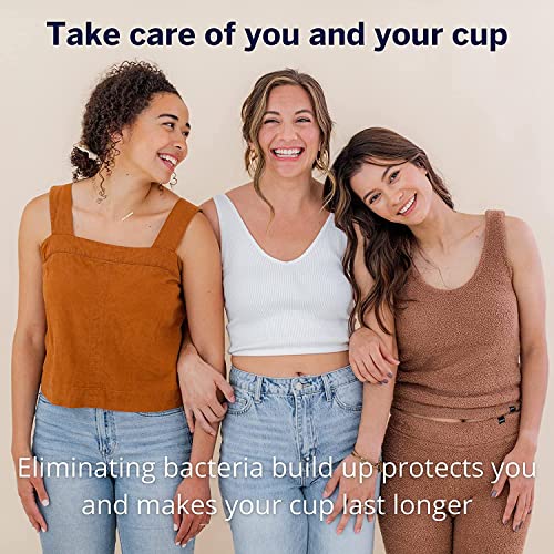 Pixie Menstrual Cup & Disc Steamer Sterilizer - Ranked 1 for The Best Steamer - Kills 99.9% of Germs Pixie Cup uk supplements