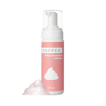 POPPED Witch Hazel Foam with Aloe (5 fl oz) | Perineal Healing Foam for Postpartum Care | Relieves Pain, Hemorrhoids, and Swelling After Birth | Postpartum Essential POPPED uk supplements