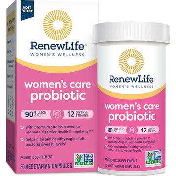 Renew Life Women's Probiotic Capsules, Supports Vaginal, Urinary, Digestive and Immune Renew Life uk supplements