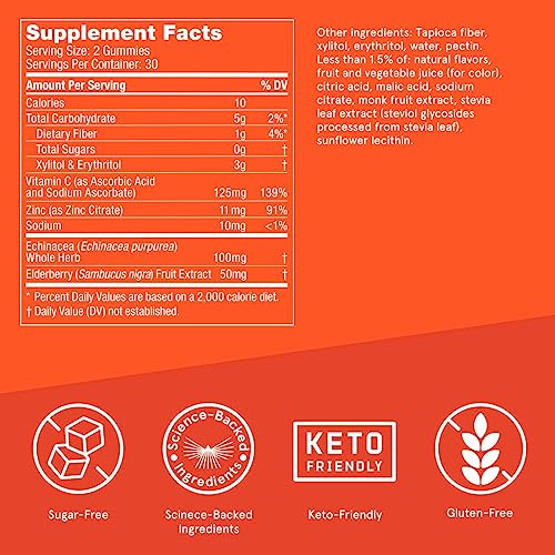 Bulletproof Sugar-Free Orange Strawberry Vitamins A+D+K Gummies, 60 Count, Keto Bulletproof uk supplements