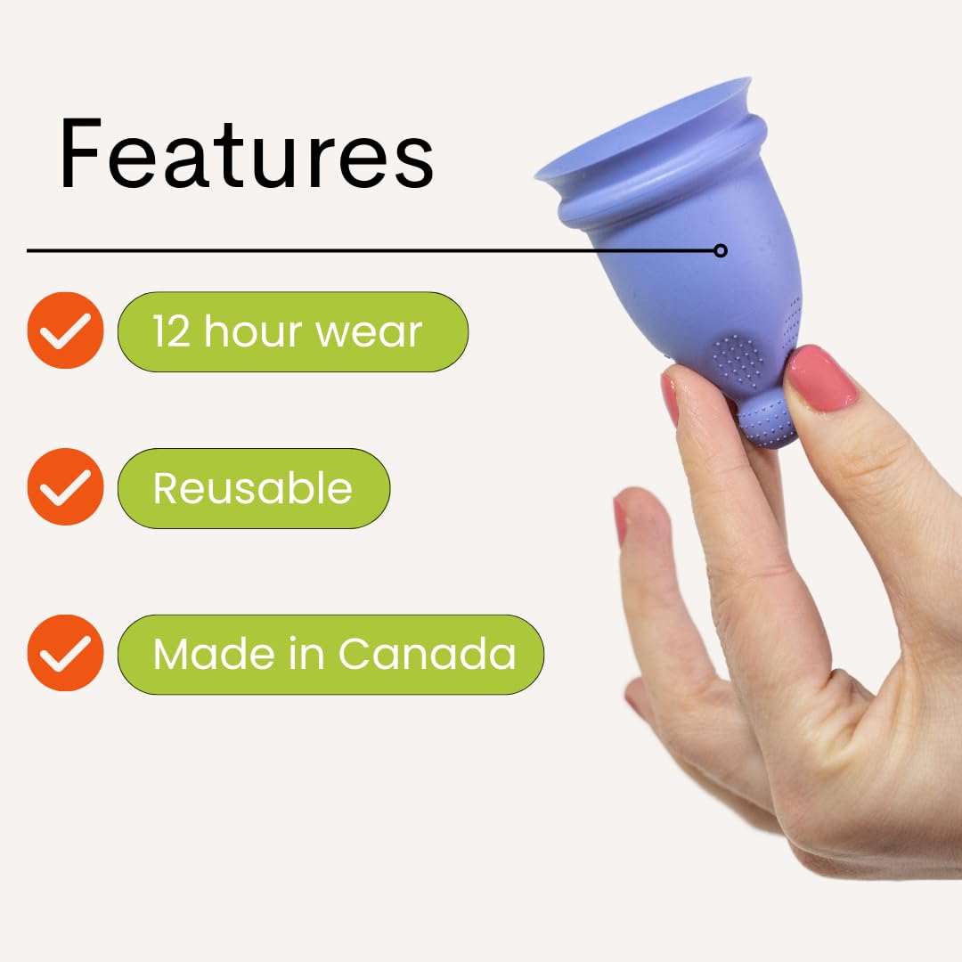Bfree Menstrual Cup - Reusable Period Cup Leak-Free Eco-Friendly Tampon/Pad Alternative Bfree Cup uk supplements