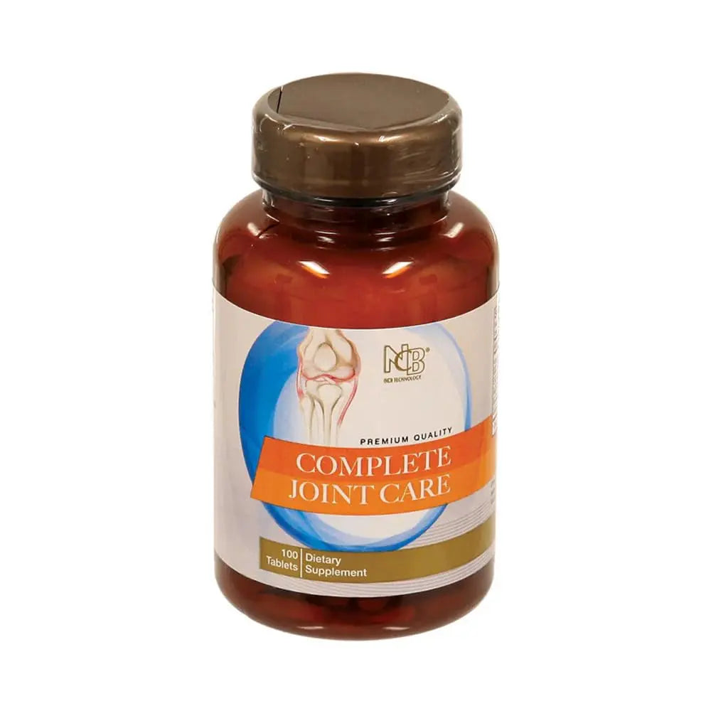 Glucosamine Chondroitin MSM Complete Joint Care Supplement | Glucosamine HCl, Chondroitin, MSM, Boswellia & Ginger | Supports Joint Mobility & Flexibility | 100 Tablets NCB NCB TECHNOLOGY uk supplements