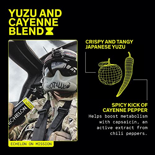 Echelon Pre-Workout Energy Drink - 12-Pack, Yuzu Cayenne - Peak Performance Echelon uk supplements
