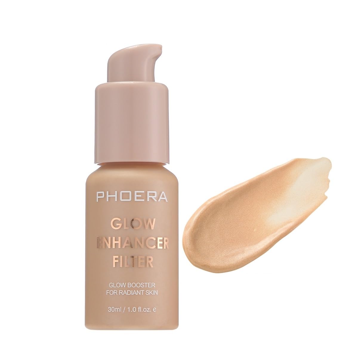 PHOERA Skin Glow Tint Foundation,Natural Radiant Flawless Filter Effect Silk Perfect Illuminating Foundation. (03 Medium) Meifen uk supplements