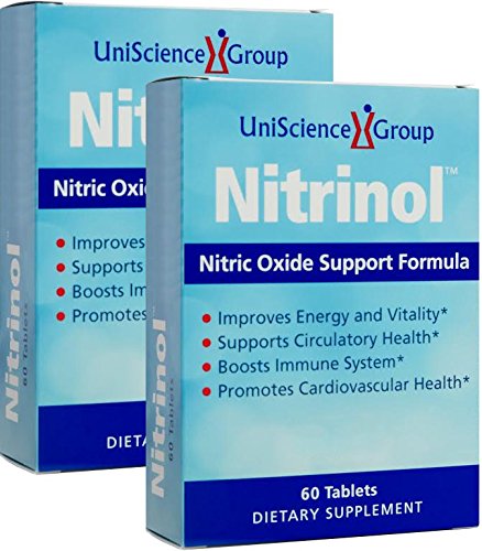UniScience Group Nitrinol, Natural Nitric Oxide Booster with Beetroot Extract, 60 Tablets UniScience Group uk supplements