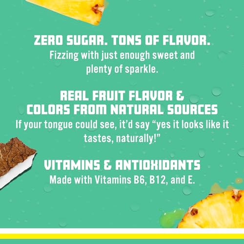 Sparkling Ice, Coconut Pineapple Sparkling Water, Zero Sugar Flavored Water, with Vitamin Sparkling ICE uk supplements