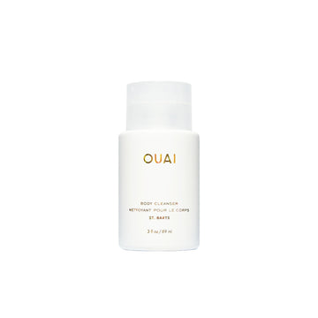 OUAI Body Cleanser, St. Barts Travel Size - Foaming Body Wash with Jojoba Oil & Rosehip Oil to Hydrate, Balance & Soften Skin - Paraben, Phthalate & Sulfate Free Skin Care Products (3 fl oz) OUAI uk supplements