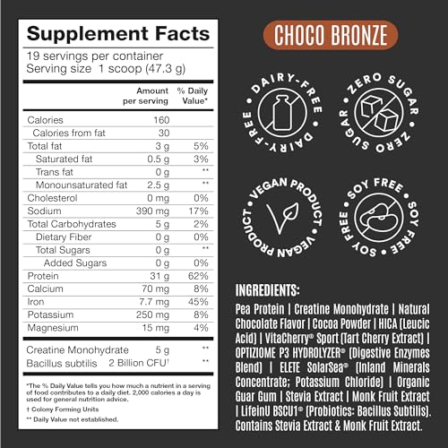 Birdman Falcon Performance Vegan Protein Powder, 31g Protein, 5g Creatine, 5g BCAA BIRDMAN uk supplements