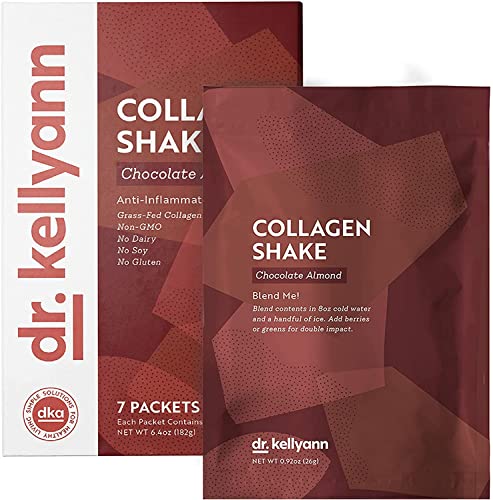 Dr. Kellyann Keto Chocolate Almond Shakes - 100% Grass Fed Collagen Protein by Bone Dr. Kellyann uk supplements