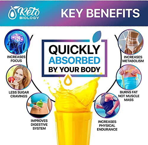Keto Diet Drops with BHB Exogenous Ketones - Made in USA - Fat Burner & Appetite Suppressant KETO BIOLOGY uk supplements