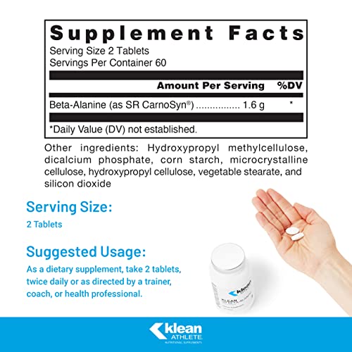 Klean ATHLETE Klean SR Beta-Alanine (Sustained Release) | Delays Fatigue, Supports Klean ATHLETE uk supplements