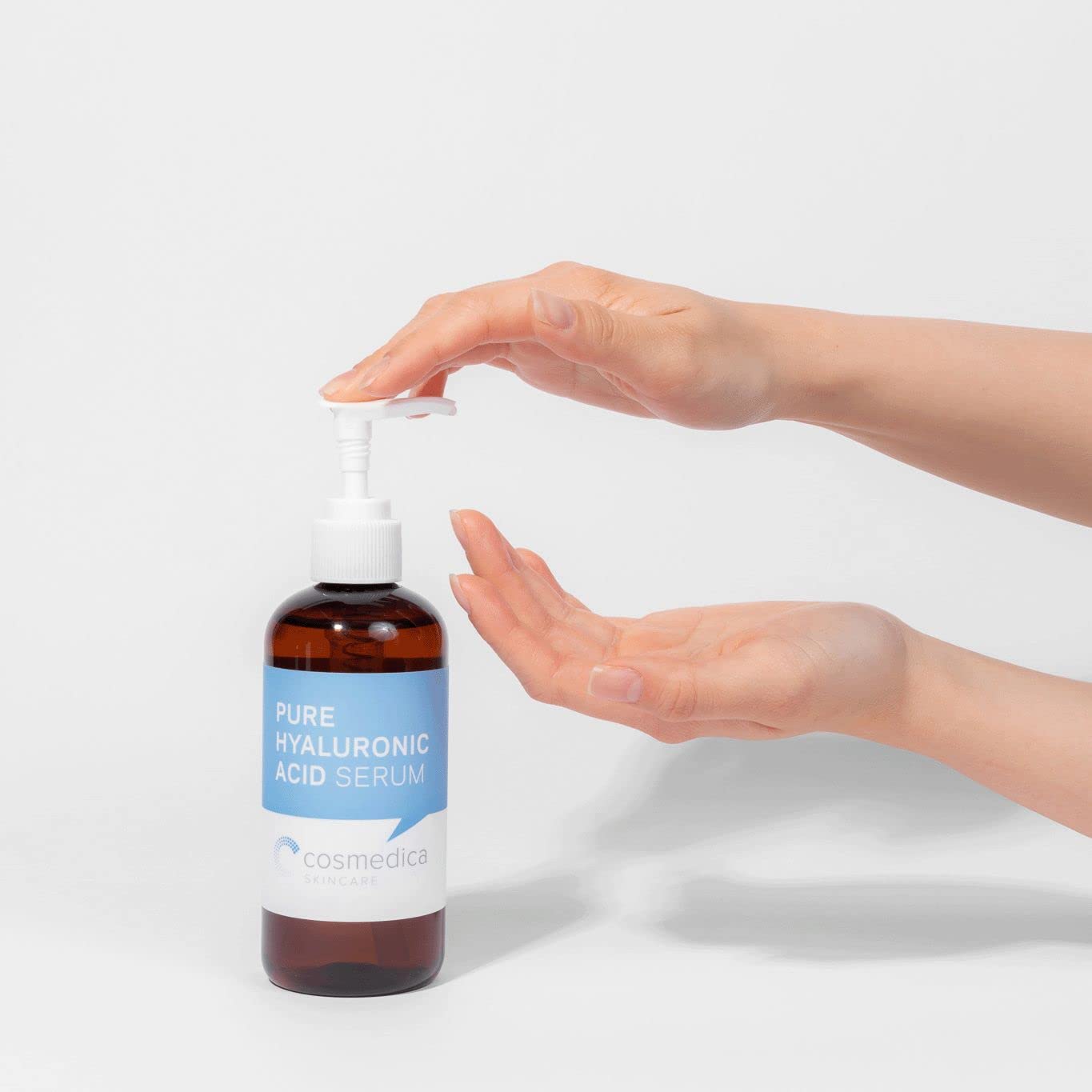 Hyaluronic Acid Serum for Skin 100% Pure-Anti-Aging Serum - Intense Hydration Cosmedica Skincare uk supplements