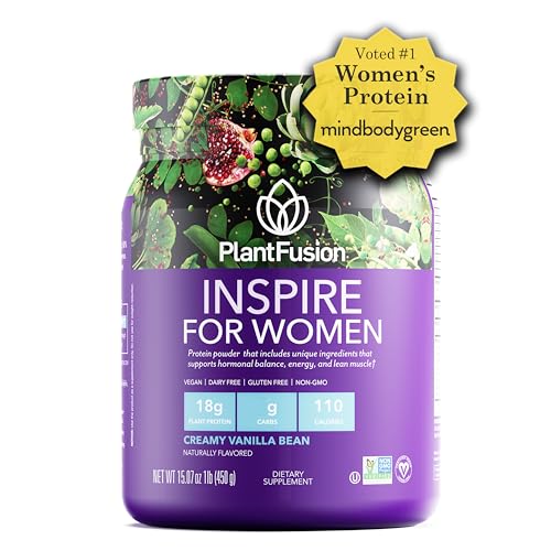 PlantFusion Inspire Plant Protein Powder for Women - Low Carb Protein Powder for Lean PlantFusion uk supplements
