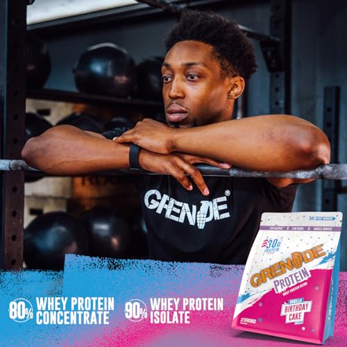 Grenade Protein Powder, Whey Protein Blend with 30g Protein per Serving, High Protein, Low Sugar Grenade uk supplements