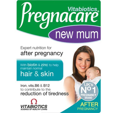 Vitabiotics - Pregnacare - New Mum - 56 Tablets Pregnacare uk supplements