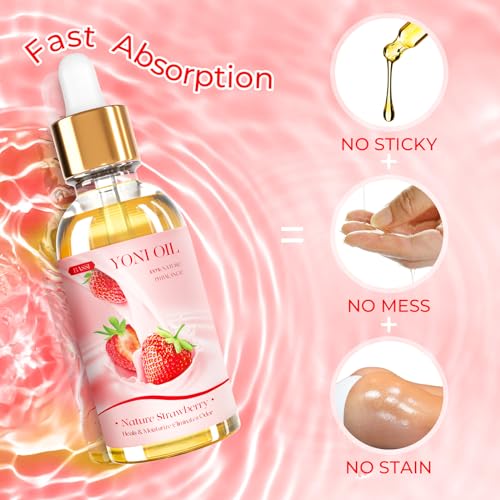 BASSI 2PCS Yoni Oil Organic Feminine Oil Vaginal Moisturizer - Ph Balance for Women - Feminine Deodorant BASSI uk supplements