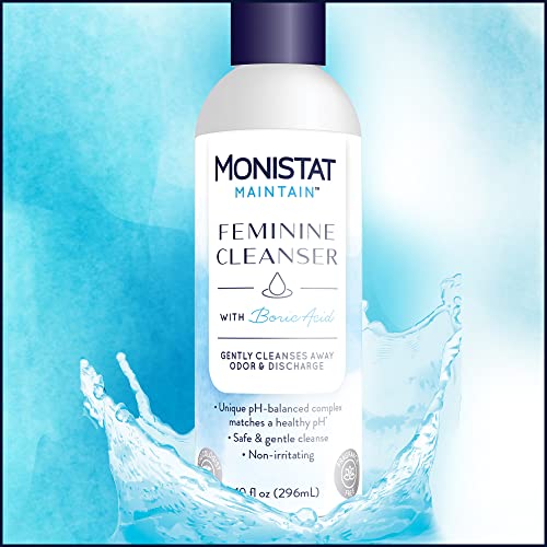 Monistat Boric Acid Feminine Cleanser, Fragrance Free Feminine Wash, 10 Fl Monistat uk supplements