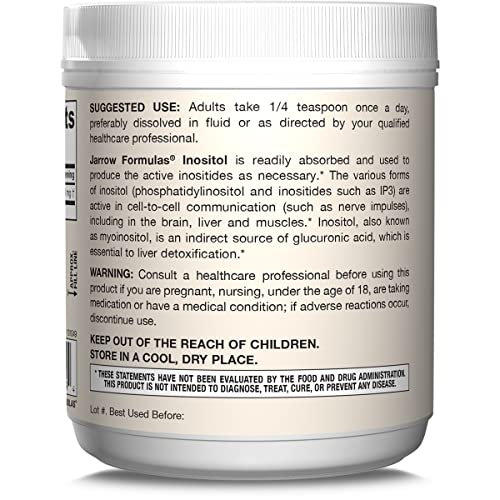 Jarrow Formulas Inositol 600 mg, Dietary Supplement for Cellular Health Support, 8 oz Jarrow Formulas uk supplements