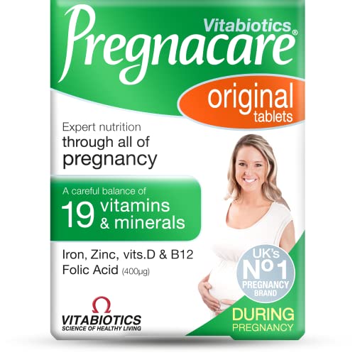 Pregnacare Vitabiotics During Pregnancy Original, 30 Count (Pack of 1) Pregnacare uk supplements