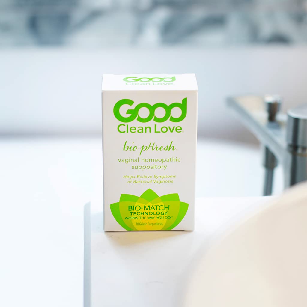 Good Clean Love BiopHresh Vaginal Homeopathic Suppository, Bacterial Vaginosis Treatment for Women Good Clean Love uk supplements