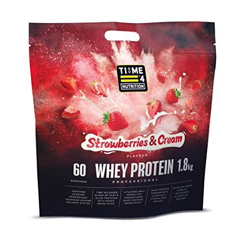 Time 4 Whey Protein Professional Time Release Grass Fed Native Whey Protein Powder, Whey Concentrate Time 4 Nutrition uk supplements