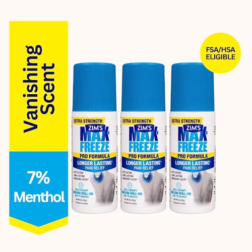 Zim's Max-Freeze Pro Formula Roll-on, 3Count Zim’s Max uk supplements