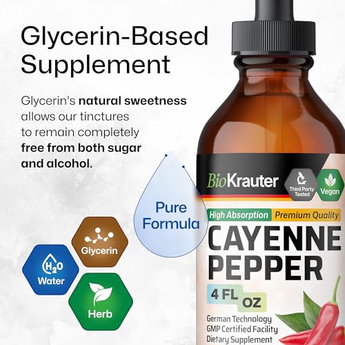 MAUWE HERBS Cayenne Pepper Supplement - Organic Cayenne Pepper Tincture MAUWE HERBS uk supplements