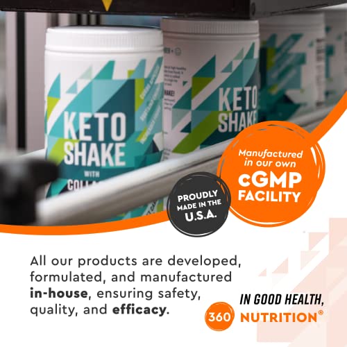 360 Nutrition Instant Keto Coffee with MCT Oil, Coconut Oil, Sweetened, Gluten Free 360 Nutrition uk supplements