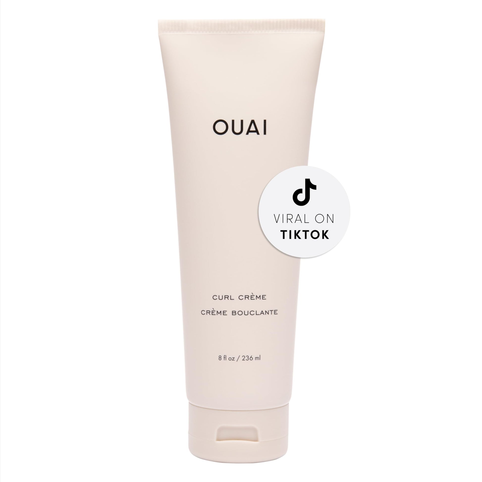 OUAI Curl Cream - Curl Defining Cream with Chia & Linseed Oil - Enhances Definition, Hydration & Shine - Tames Frizz & Protects from Humidity - Silicone-Free Curly Hair Products for Women (8 oz) OUAI uk supplements