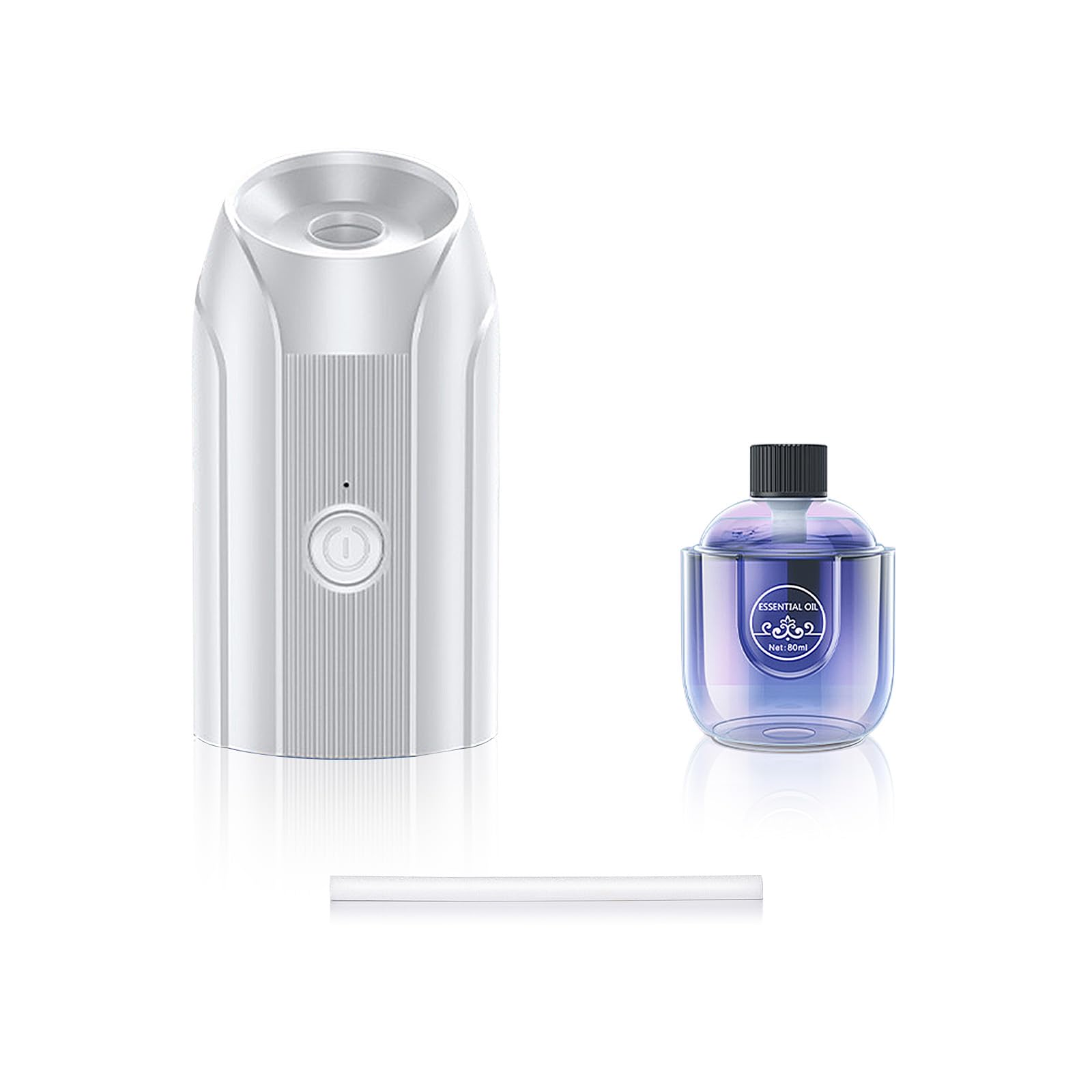 Mini Essential Oil Diffuser, Ultrasonic Mist Air Fresheners for Home with 80 ml Lavender Essential Oils DIUFJAG uk supplements