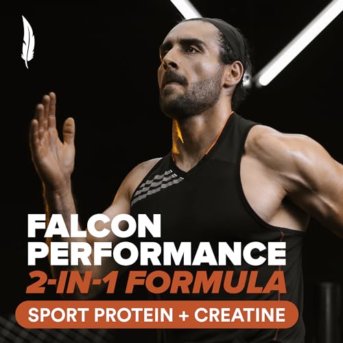 Birdman Falcon Performance Vegan Protein Powder, 31g Protein, 5g Creatine, 5g BCAA BIRDMAN uk supplements