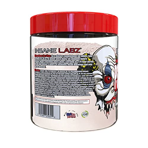 Insane Labz Psychotic Clear, Fully Disclosed, Clinically Dosed Pre Workout Powder Insane Labz uk supplements