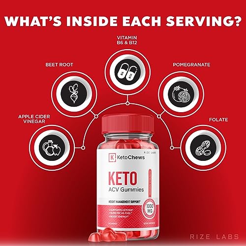 (3 Pack) Keto Chews Gummies - Keto Chews ACV Gummies for Weight Loss 525 MG rize labs uk supplements
